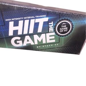 The HIIT high intensity interval training game by stack 52 new in box